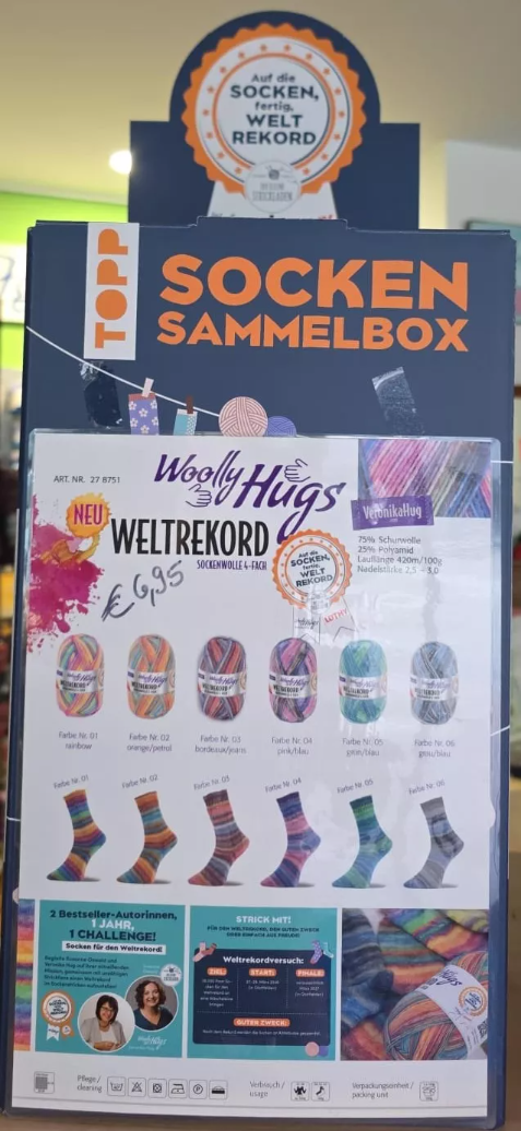 Auf die Socken fertig, Weltrekord - Sammelbox