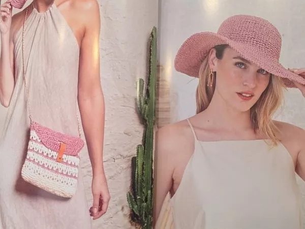 Mit Bastwolle Stricken - Taschen und Hüte